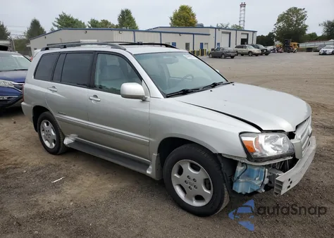 2006 Toyota Highlander Limited from USA, damaged, VIN JTEEP21A260166853
